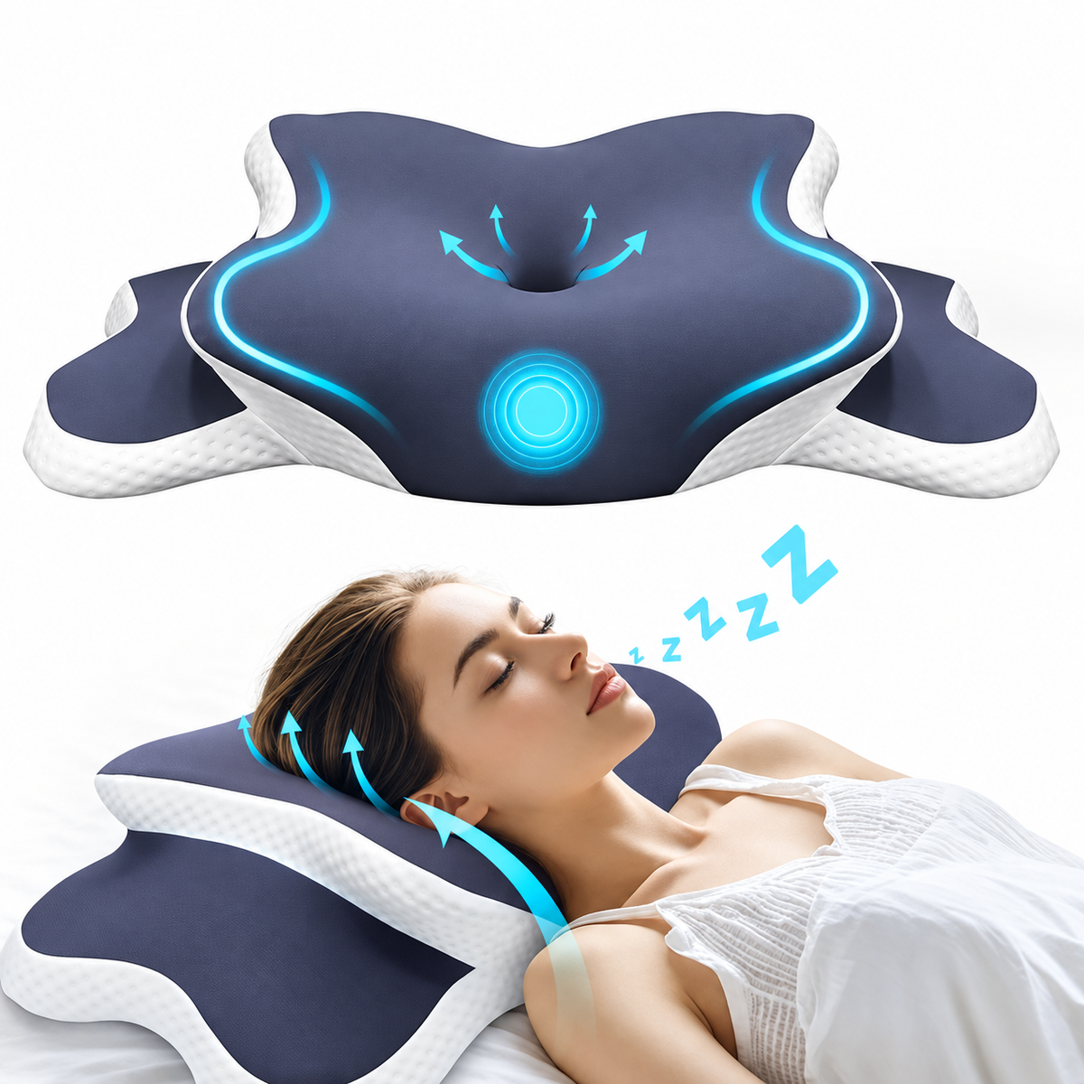 Cuscino Cervicale Ergonomico